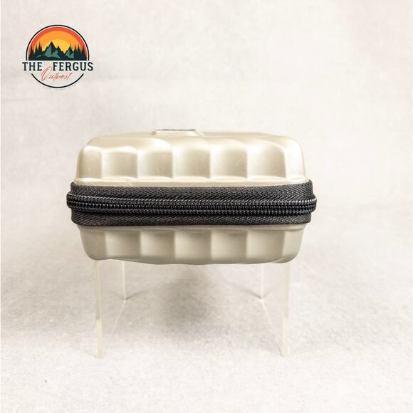 TUMI For Delta Amenity Travel Bag Hard Shell Toiletry Kit Case Gray With Mask - Picture 13 of 13